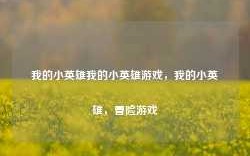 我的小英雄我的小英雄游戏，我的小英雄，冒险游戏