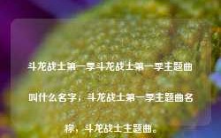 斗龙战士第一季斗龙战士第一季主题曲叫什么名字，斗龙战士第一季主题曲名称，斗龙战士主题曲。