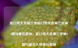 脱口秀大会第三季脱口秀大会第三季第9期马赛克是谁，脱口秀大会第三季第9期马赛克人物身份揭秘