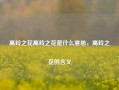 高岭之花高岭之花是什么意思，高岭之花的含义