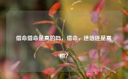 借命借命是真的吗，借命，迷信还是真相？