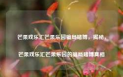 芒果戏乐汇芒果乐园骗局赌博，揭秘，芒果戏乐汇芒果乐园的骗局赌博真相