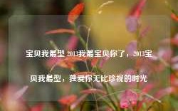 宝贝我最型 2013我最宝贝你了，2013宝贝我最型，独爱你无比珍视的时光