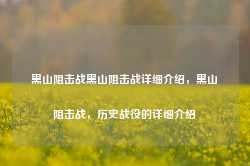 黑山阻击战黑山阻击战详细介绍，黑山阻击战，历史战役的详细介绍-第1张图片-地坪门户网